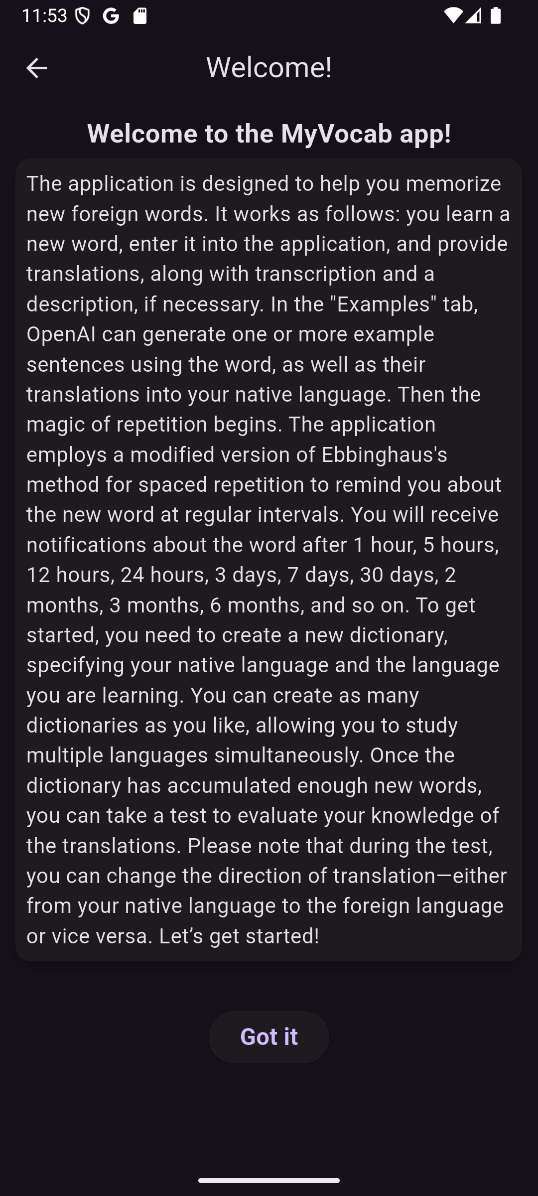 MyVocab screenshot 1765367618